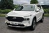 Hyundai SANTA FE 1.6 TGDi Hybrid Ultimate 5dr 4WD Auto white